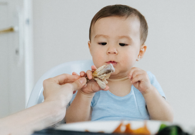 Procure oferecer todos os grupos alimentares ao seu bebê