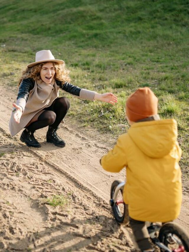 Como ensinar seu filho a andar de bicicleta?