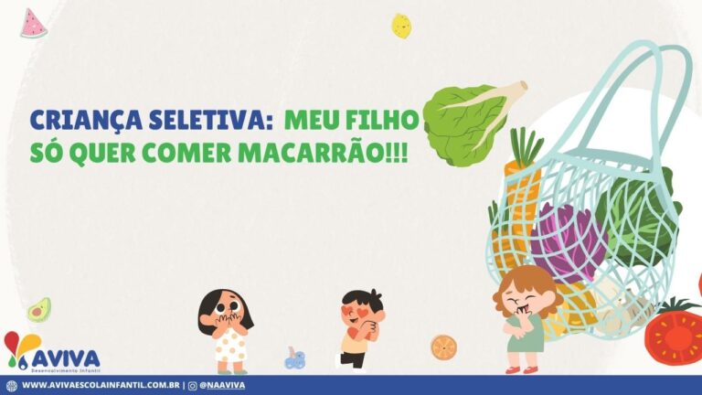 Meu filho só come macarrão! O que fazer com a criança seletiva?