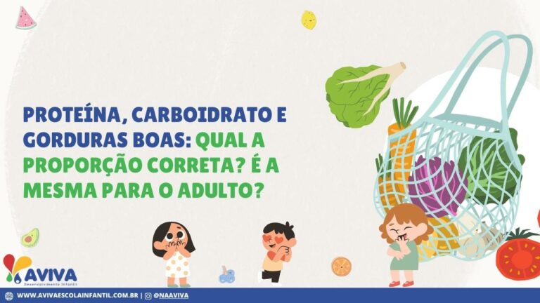 Proteínas, carboidratos e gorduras boas: qual a proporção correta para as crianças?