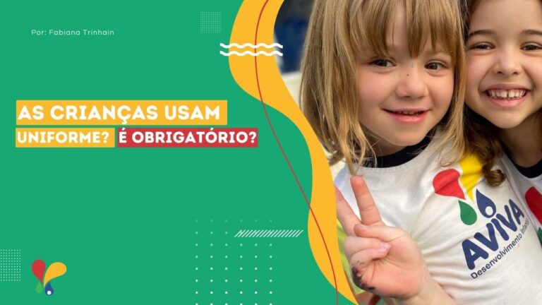 As crianças usam uniforme? É obrigatório?